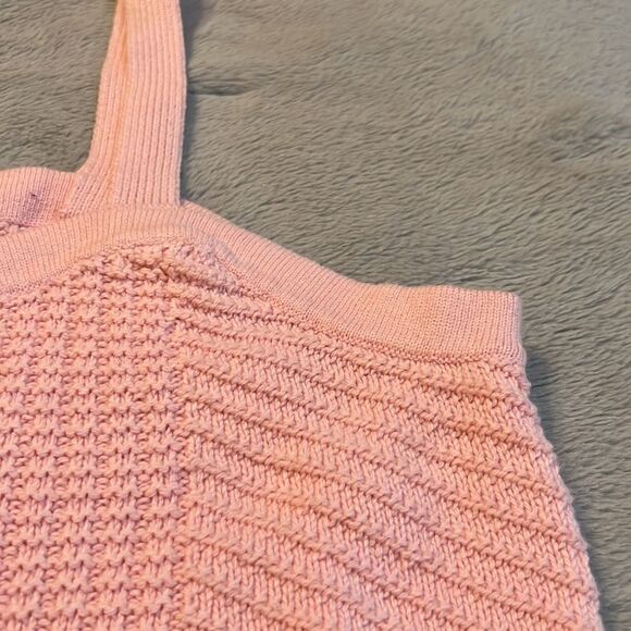NWT Sandy Liang X Target Pink Sweater Tank Top - Size Large - Picture 7 of 13
